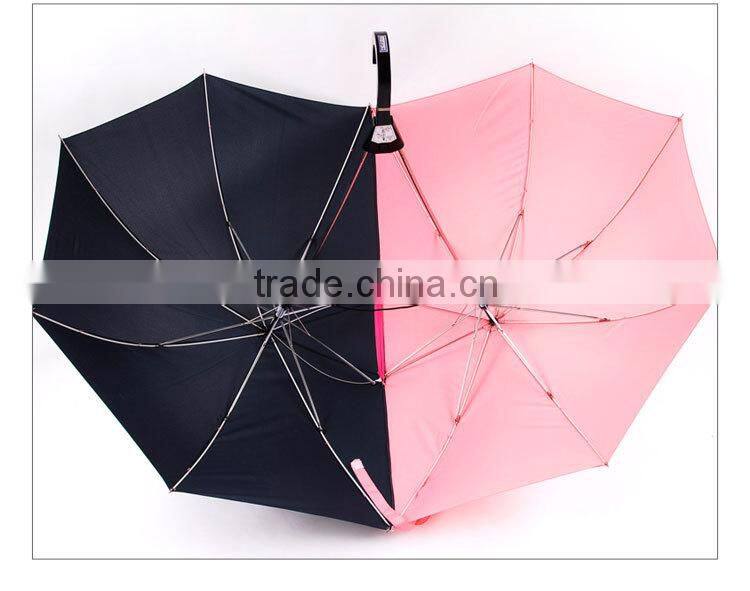 twins dual lover stick umbrella