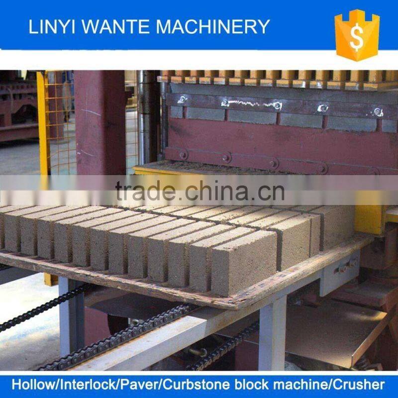 QT10-15 cement hollow brick manufacturing machine