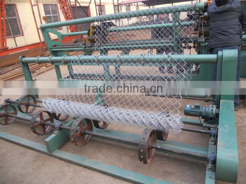 AUTOMATIC CHAIN LINK FENCE MACHINE(Factory)
