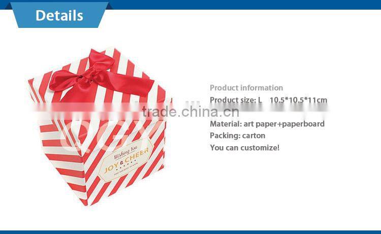 manufacturer custom logo small gift box packaging
