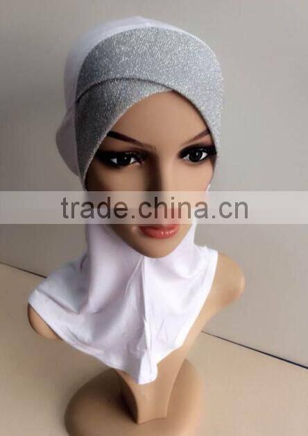 C070 new style cross ninja inner underscarf with shiny front