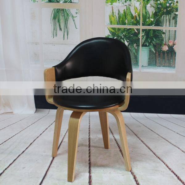 New design LINK-SC-004 Wooden Ash Swivel chair
