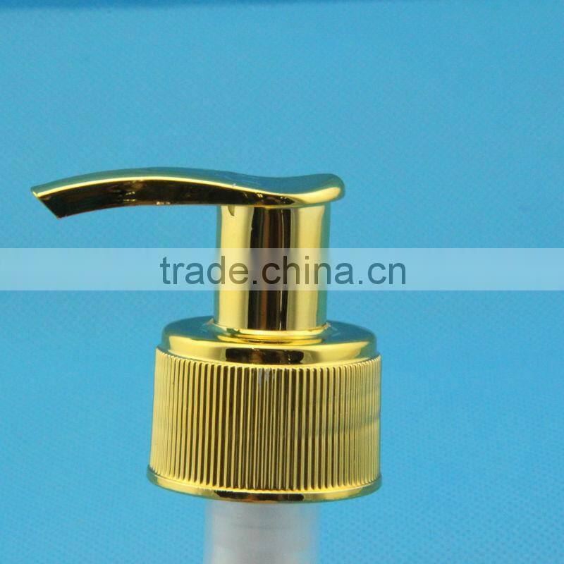 Plastic lotion pump for body cream