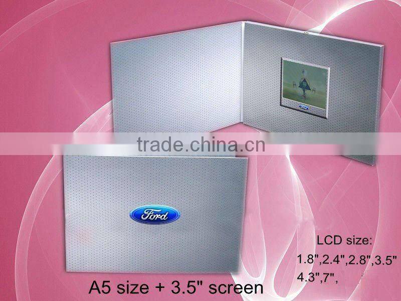 hottest LCD video greeting cards for gifts and advertising
