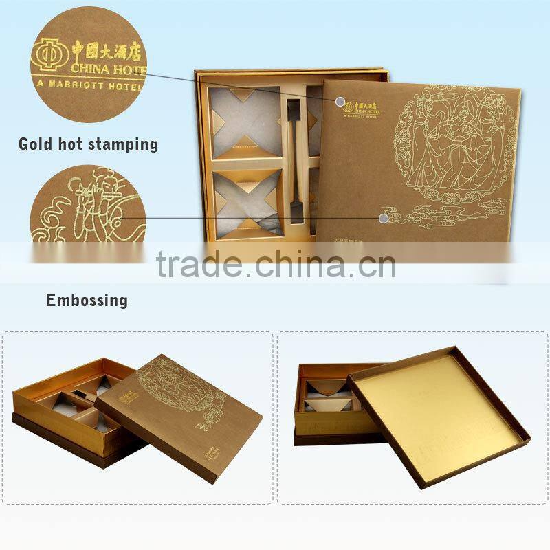 High Quality Printing Packaging Brown White Card Paper Box