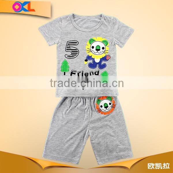 Ningbo populer sale great quality baby boy clothes set