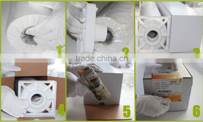 Water resistant 100% polyester fabric roll for inkjet pigment ink