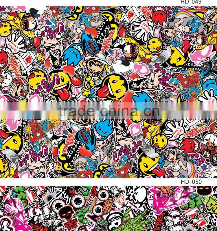 HD-049 Car Body Side Design Bomb Sticker Automobiles & Motorcycles