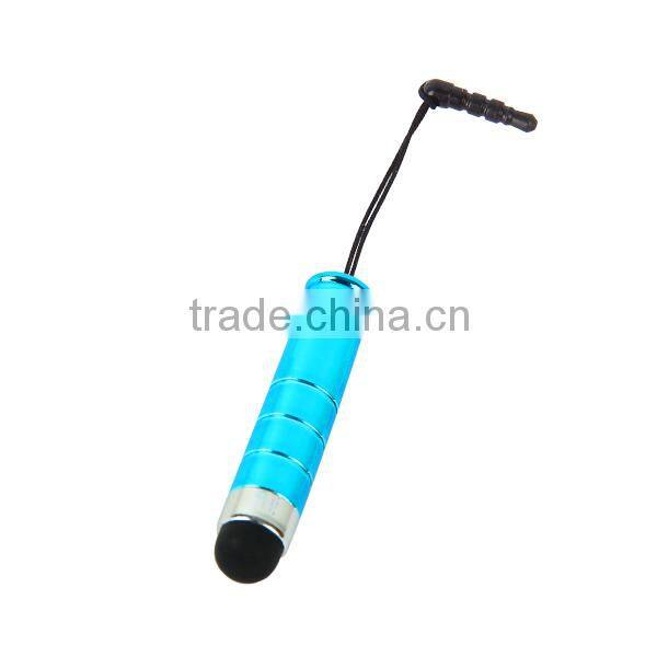 Purple Universal Touch Screen Dust Plug Tablet Stylus Pen