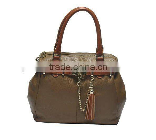 New Arrival! Elegant Lady Genuine Leather Handbag 2012!