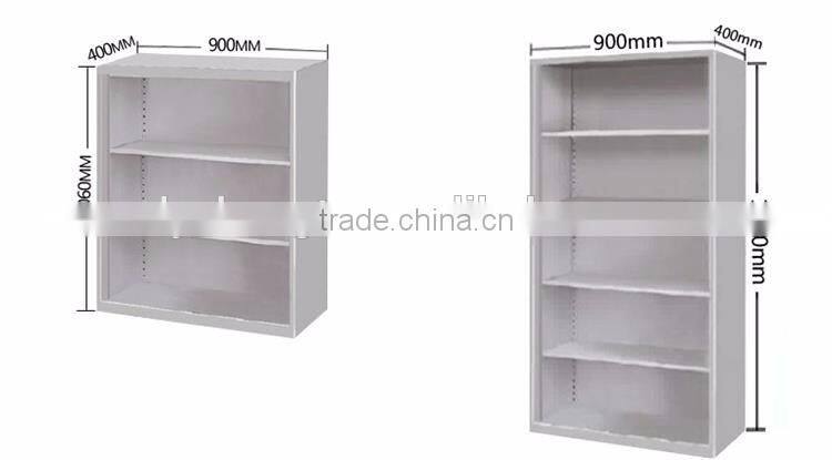 Steel filing cabinet without doors