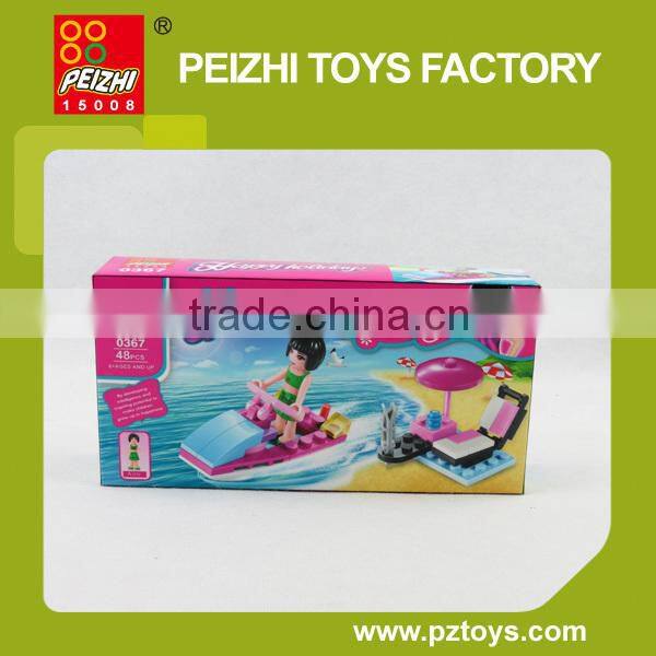 PEIZHI 3 In1 Hot Sale Educational Transformable robot Plastic Toys Building Blocks