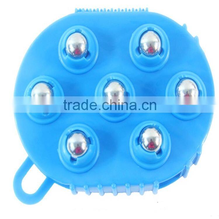 7 rolling ball bearing massage gloves