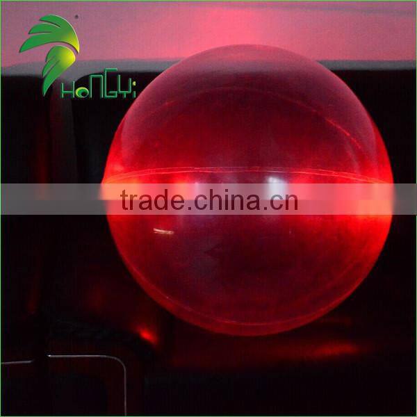 Hongyi New Magic Special 0.18mmPVC Lighting Inflatable LED balloon For Wedding Decoration