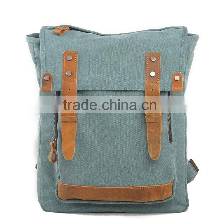 Best Quality Customized Logo Canvas Adult Backpack