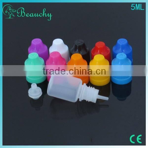 Beauchy new 0.2oz color apothecary jars bottles 5ml vapor cigarette