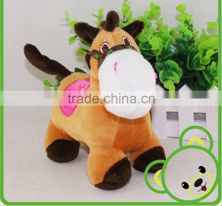 2014 cute fashion plush toy horse stuffed animal toy