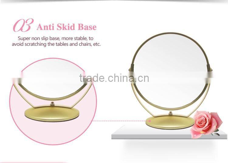 Factory outlet double side table 5X magnification mirror