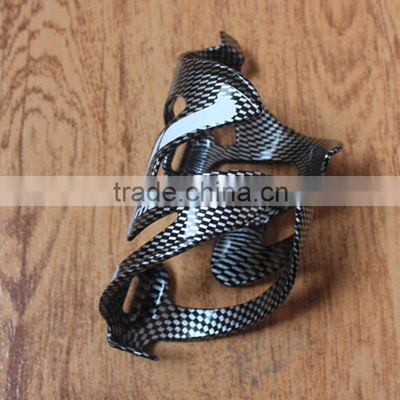 Lightweight PC Carbon Black Water Bottle Bike Bottle Cage Bicycle Bottle Holder