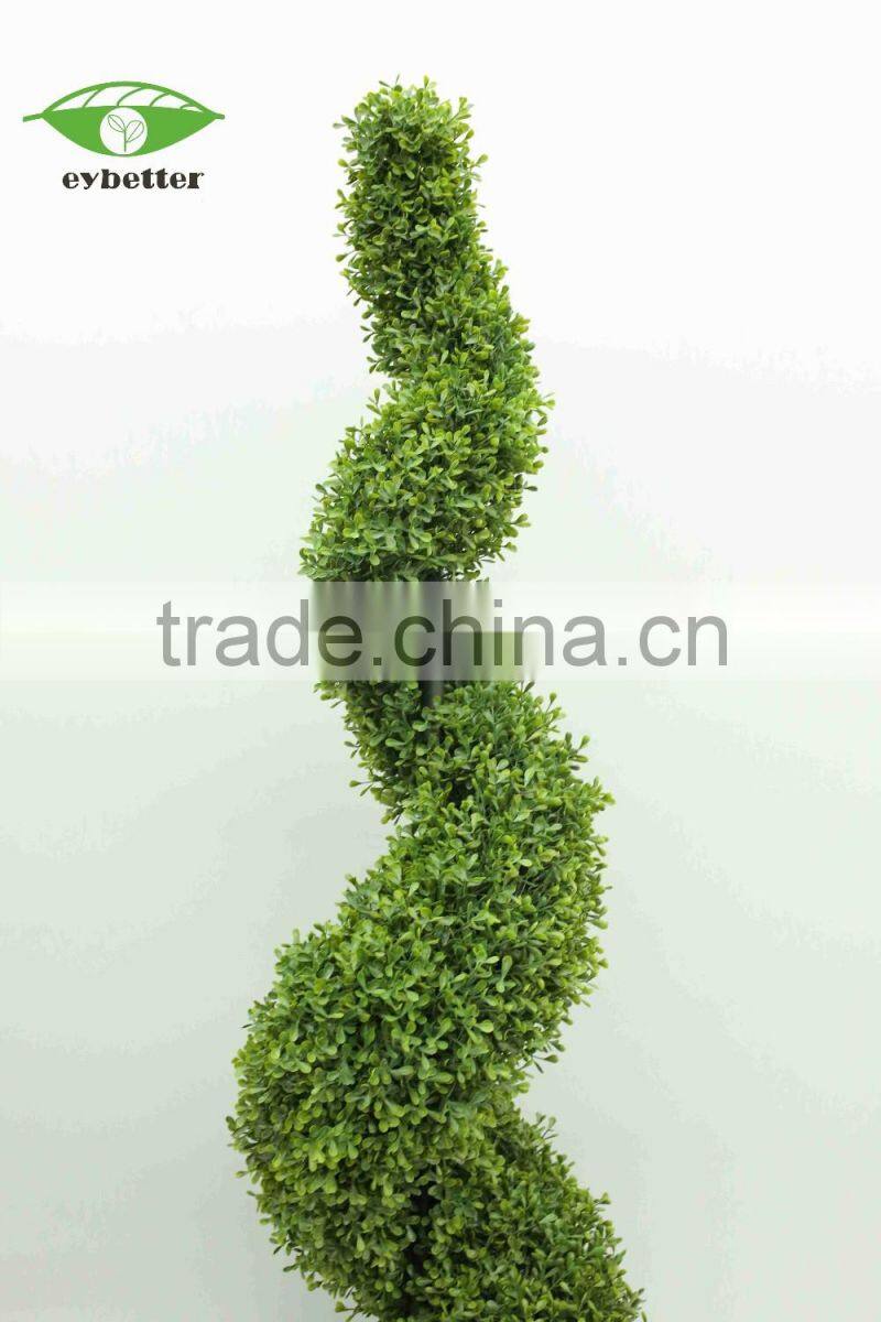 artificial spiral trees for garden decoration
