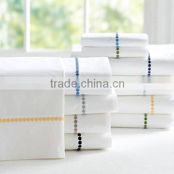 bedding sheet set mading of printed bamboo fabric