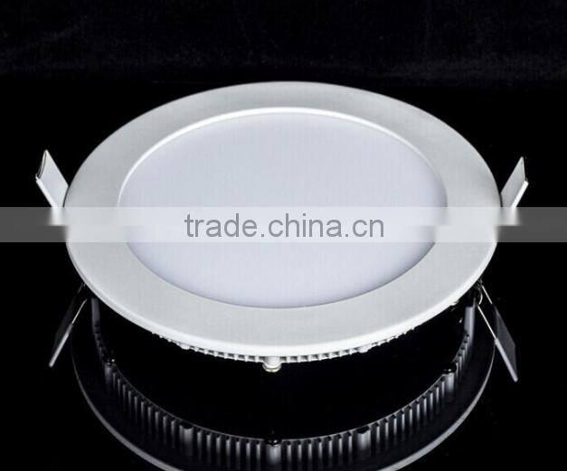 Mini led panel 12W dimmable Roud led panel light CE ROHS approved ceiling decoration Led panel down light with australia plug