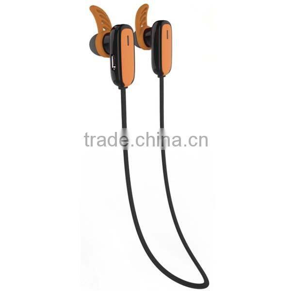 China latest stereo sport neckband bluetooth earbuds for smartphone