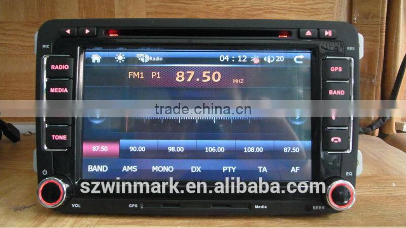 special car GPS For VW Passat with 7'' Digital panel DH7048