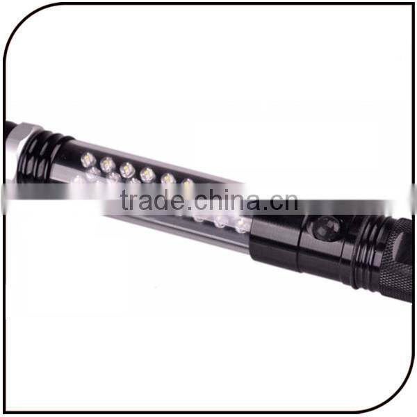 Waterproof battery powered 18650 magnetic aluminum super bright led camping light