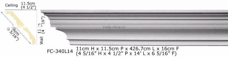 High Quality Good price beautiful Polyurethane Cornice Moulding