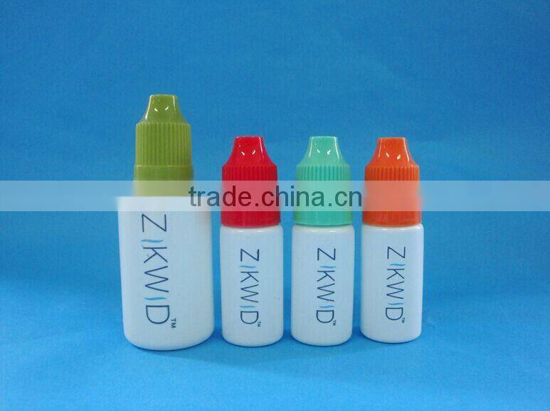 hot sale plastic e-liquid bottle with printing, plastic dropper bottle