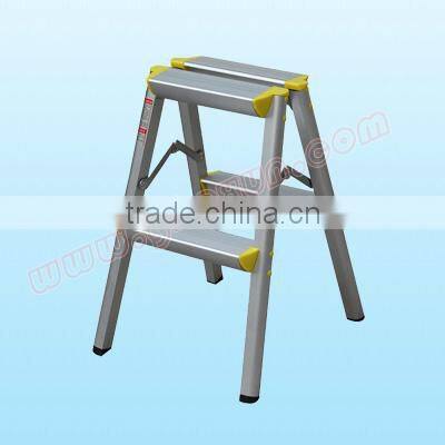 2 step mini-folding aluminum ladder
