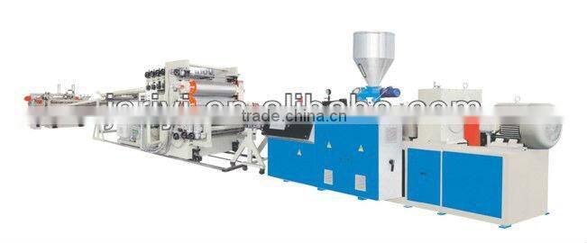 DECORATION USE BOARD DOUBLE SCREW PVC FOAM BOARD MACHINE