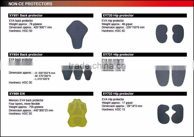 CE approved insert elbow under body armour for motorcycle jacket