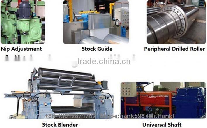 SK660*2300 Plastic Mixing Mill Two Roll Mill