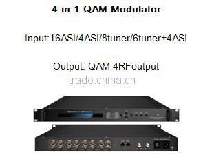 catv digital headend 2Tuner dvb-s dvb-s2 to dvb-t satellite tv modulator