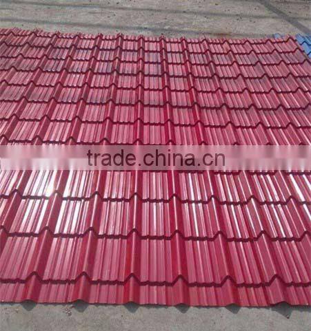 Cold rolled technique and galvanized surface treatment aluminum roofing sheets