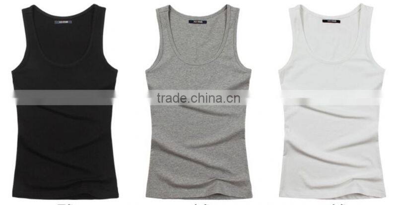 Professional factory cheap price high quality customized OEM service export tank top women
