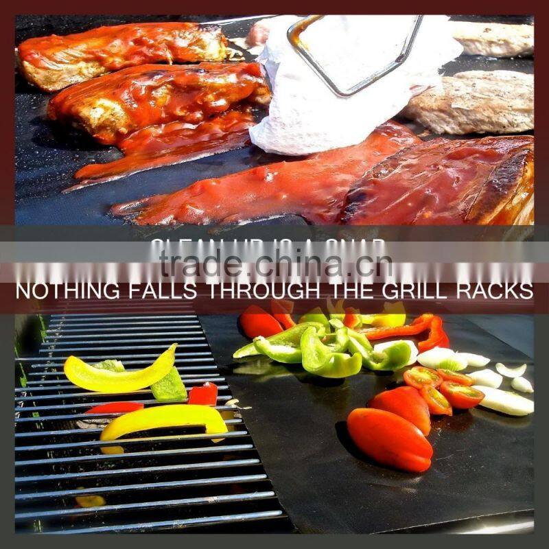 grill mat Used for indirect cooking on gas, charcoal, and electric grills