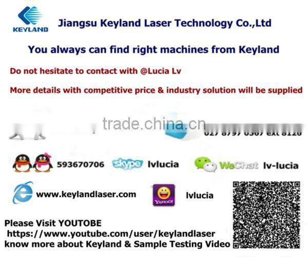 kEYLAND Broken Silicon Wafer CNC Scribing with Negative Cut