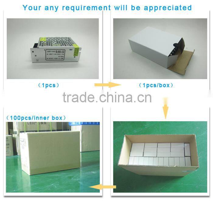 factory supplies new design mini led power supply 12v