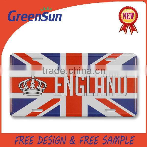 New arrival commemorative gifts universal led license plate frames