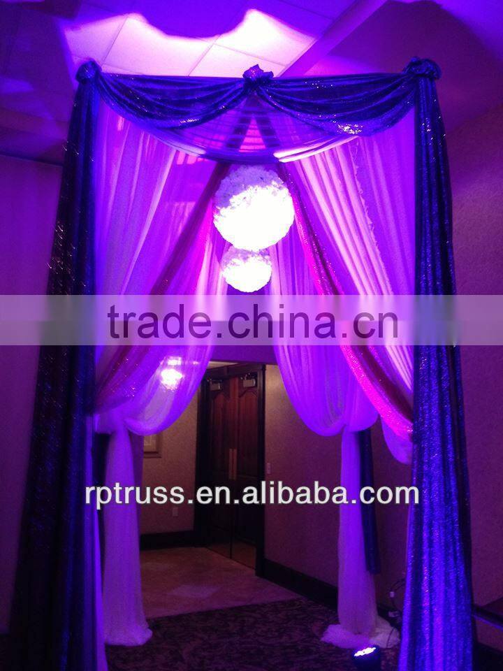 RP Chuppah frame wedding hall decoration chuppah poles with base