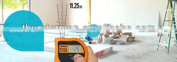 Digital Ultrasonic Tape Tapeline Distance Measurer Range Finder 18M