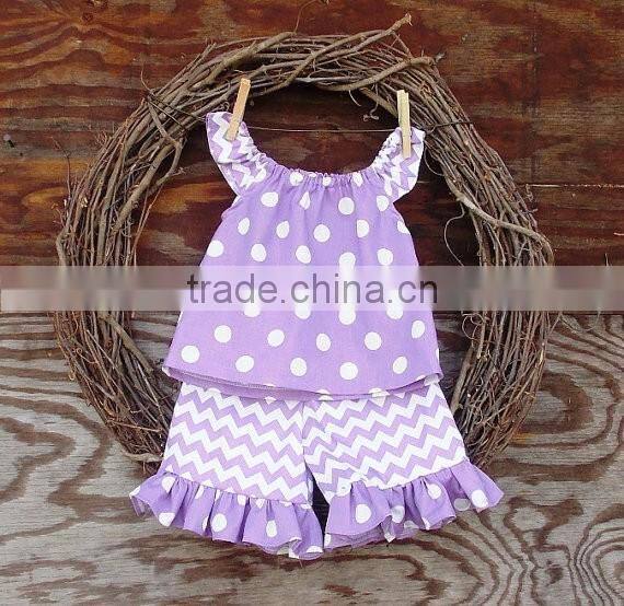 2016 bulk Wholesale children boutique clothing sets fashionable giggle moon remake outfits