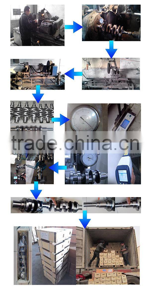 Auto engine new crankshaft