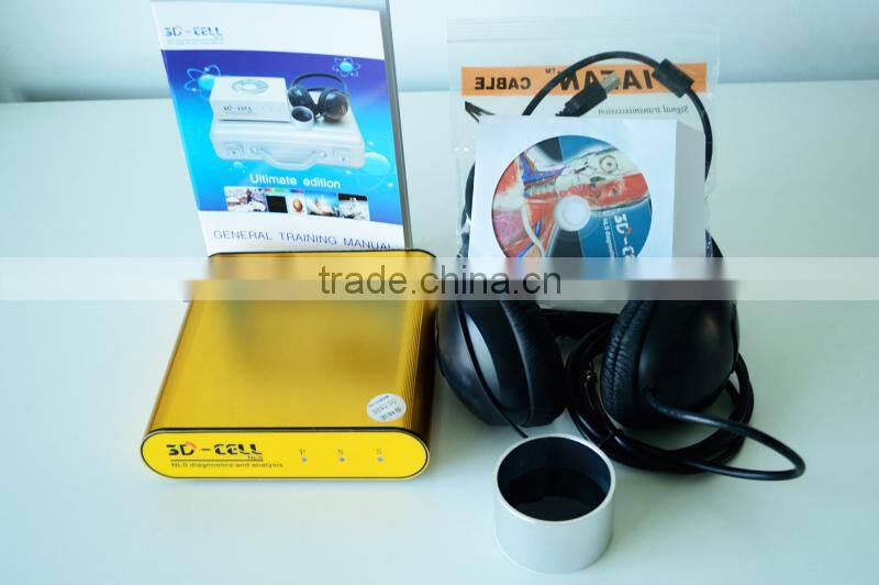 Best selling 2016 professional Portable Quantum Magnetic Analyzer 3D NLS/human body analayzer