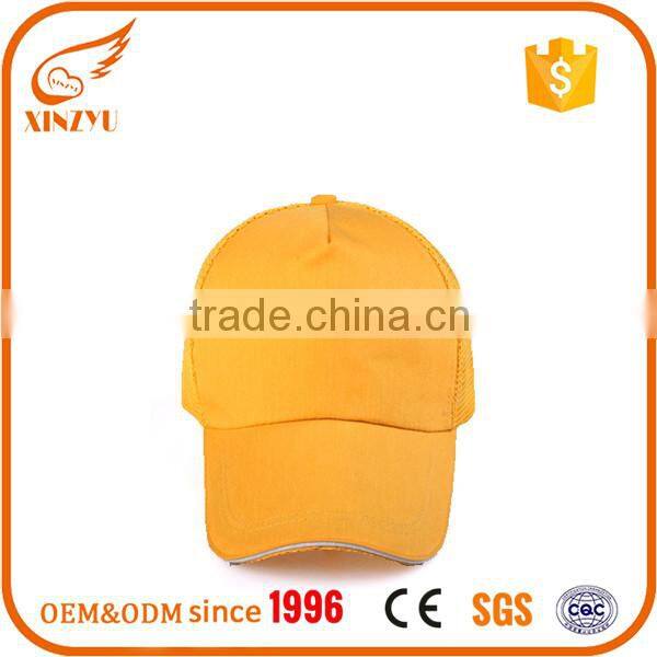 Custom promotional royal navy hats 5 panel mesh baseball caps no logo