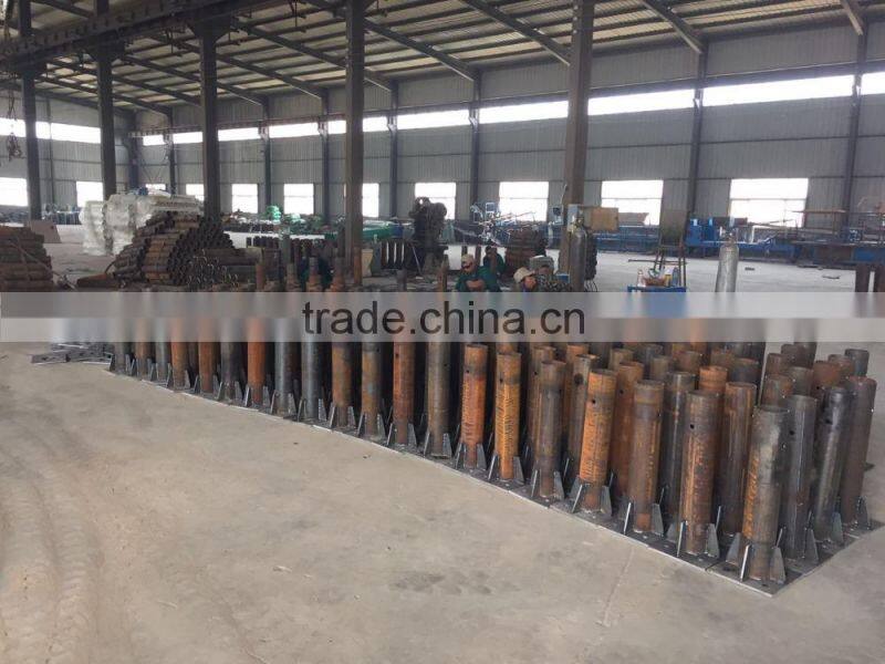 Diameter 114mm Steel Pipe Highway Guardrail Post