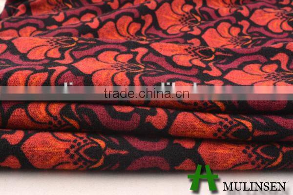 2015 clothing factory hot sale warm angora winter coat fabric/ ankara print fabric